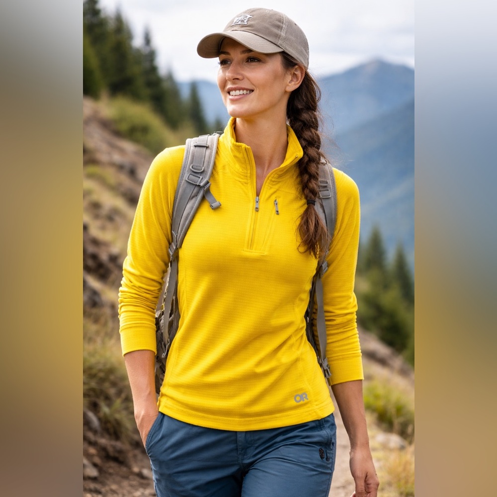 Outdoor Research Vigor Quarter Zip Pullover - M